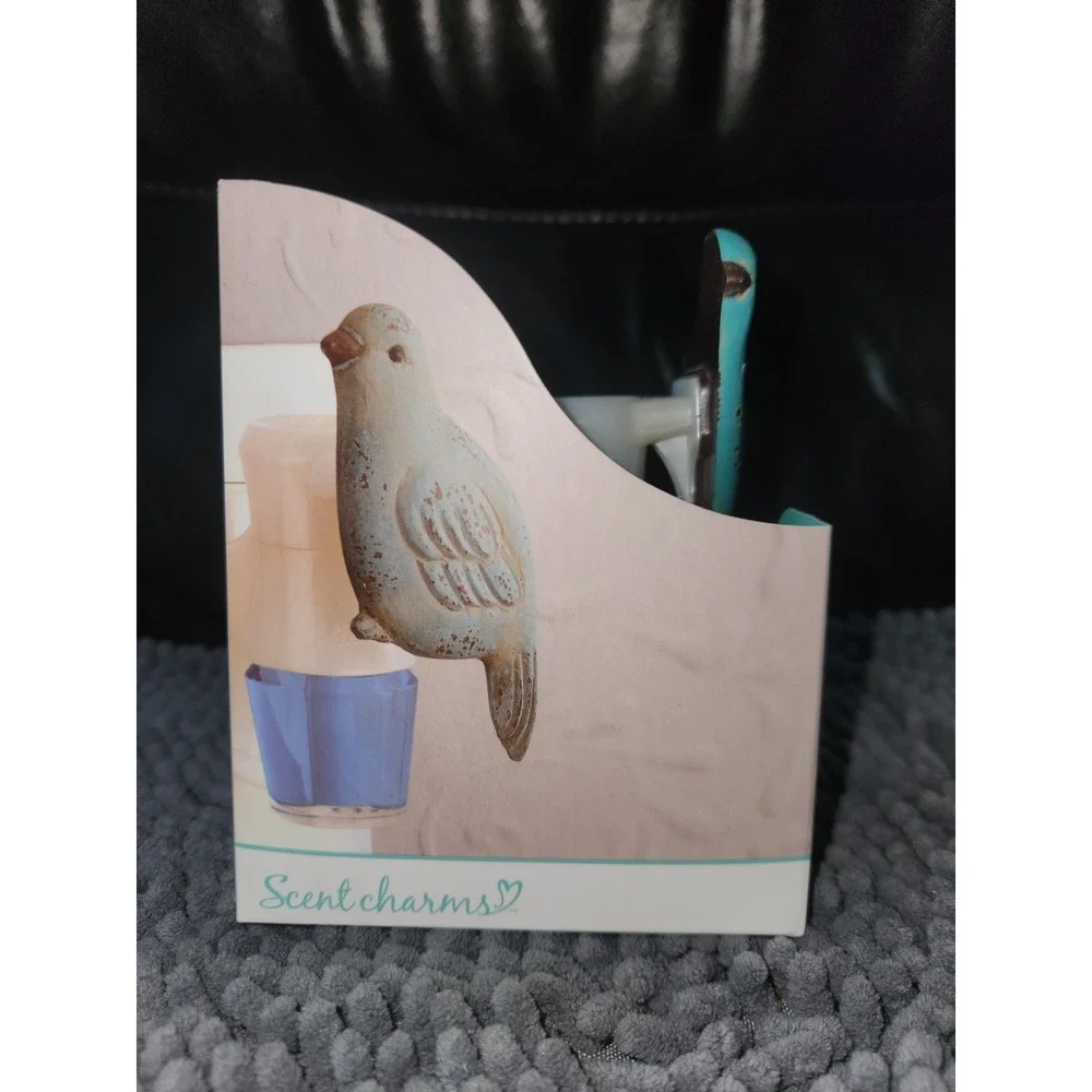 Scent Charms Teal‎ Birdie Fragrance Oil Diffuser by ScentSationals~NEW IN BOX